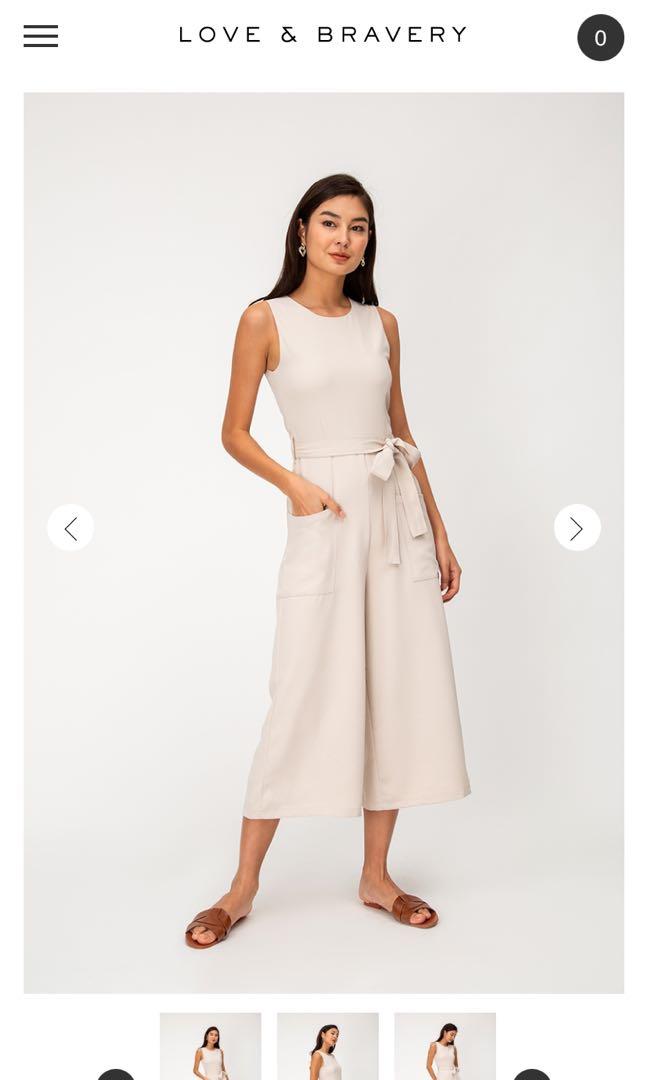 Jumpsuit with pockets clearance