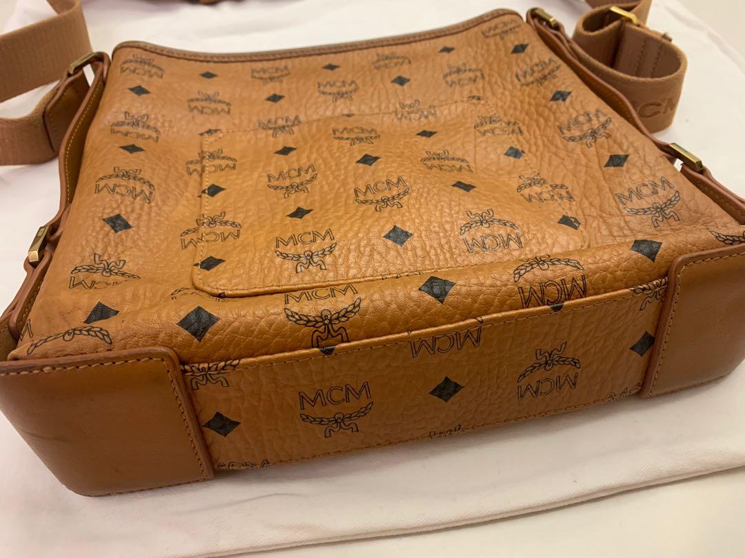 Mcm mens discount messenger bag