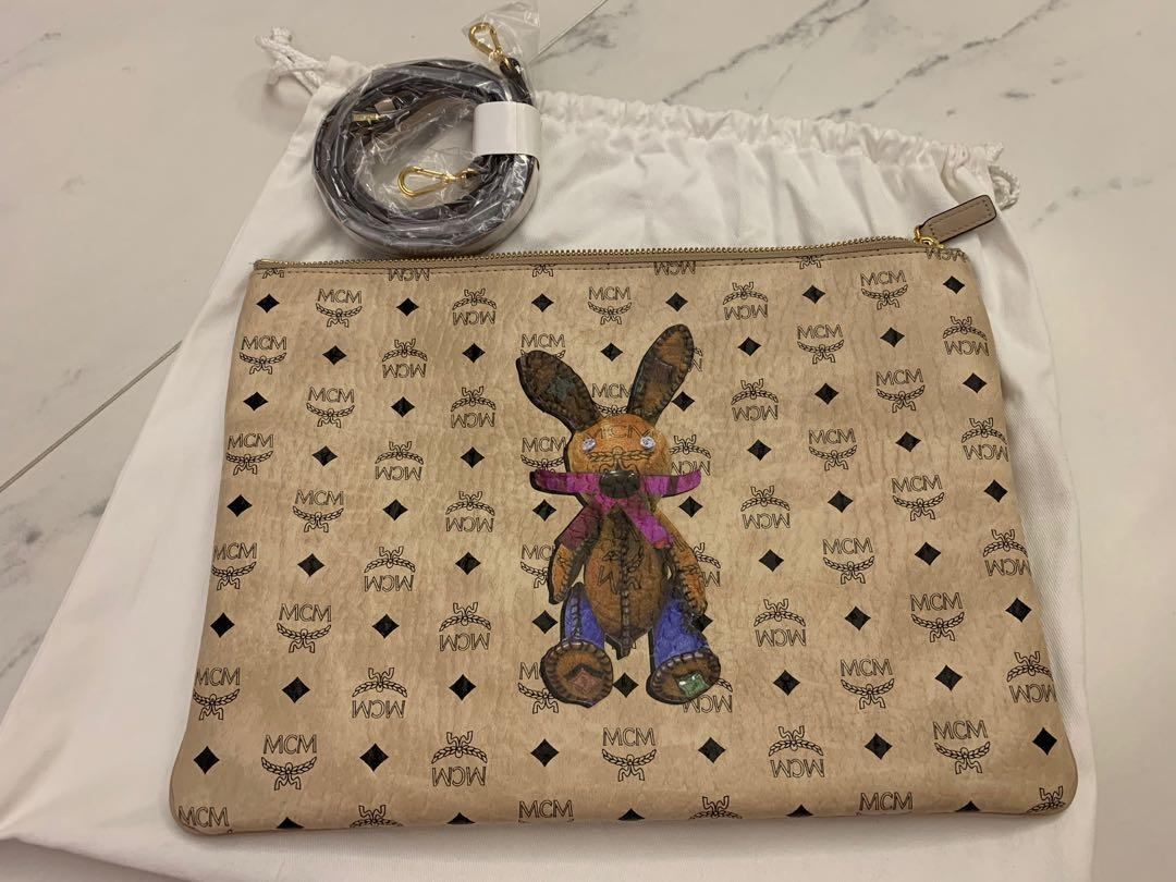 Mcm rabbit top crossbody