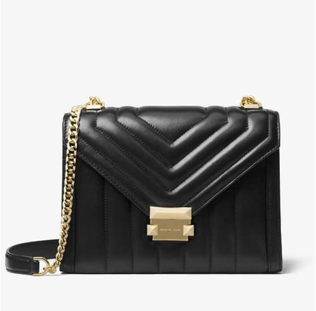michael kors whitney large leather tote