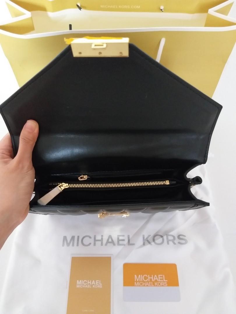 Michael Kors Whitney Large Quilted Leather Convertible Shoulder Bag Tas