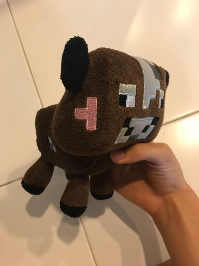 Minecraft cow stuffed animal 2025