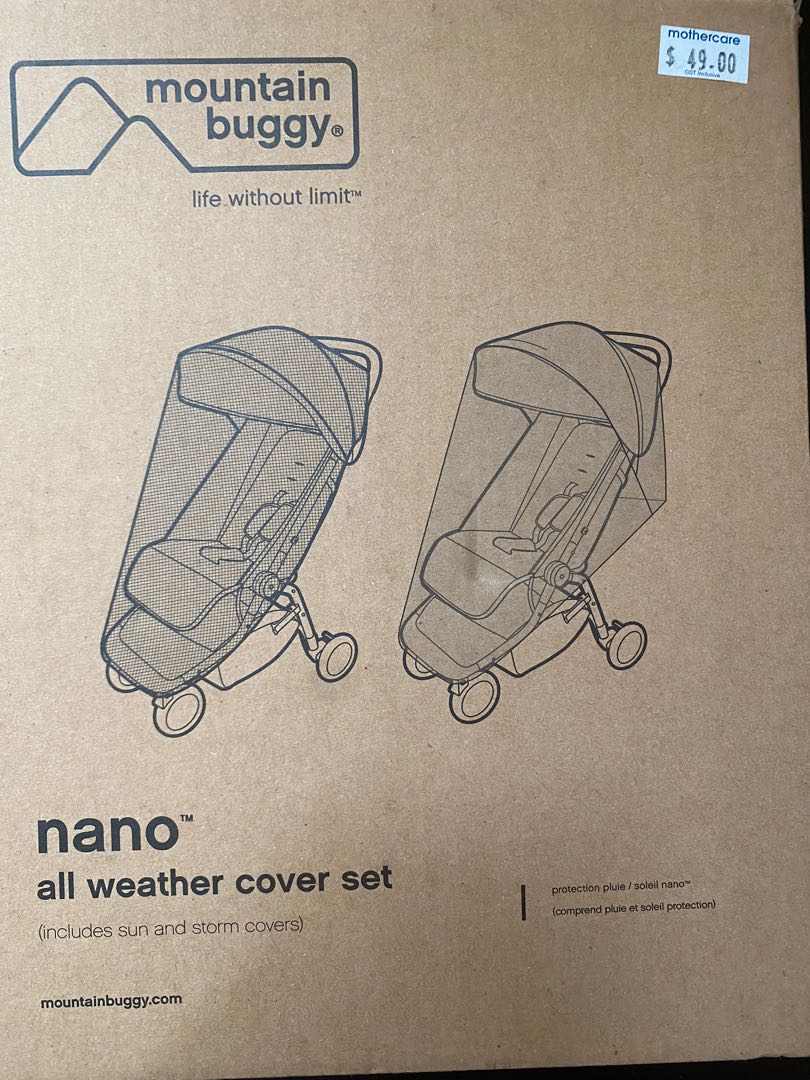 Mountain buggy nano cover set online