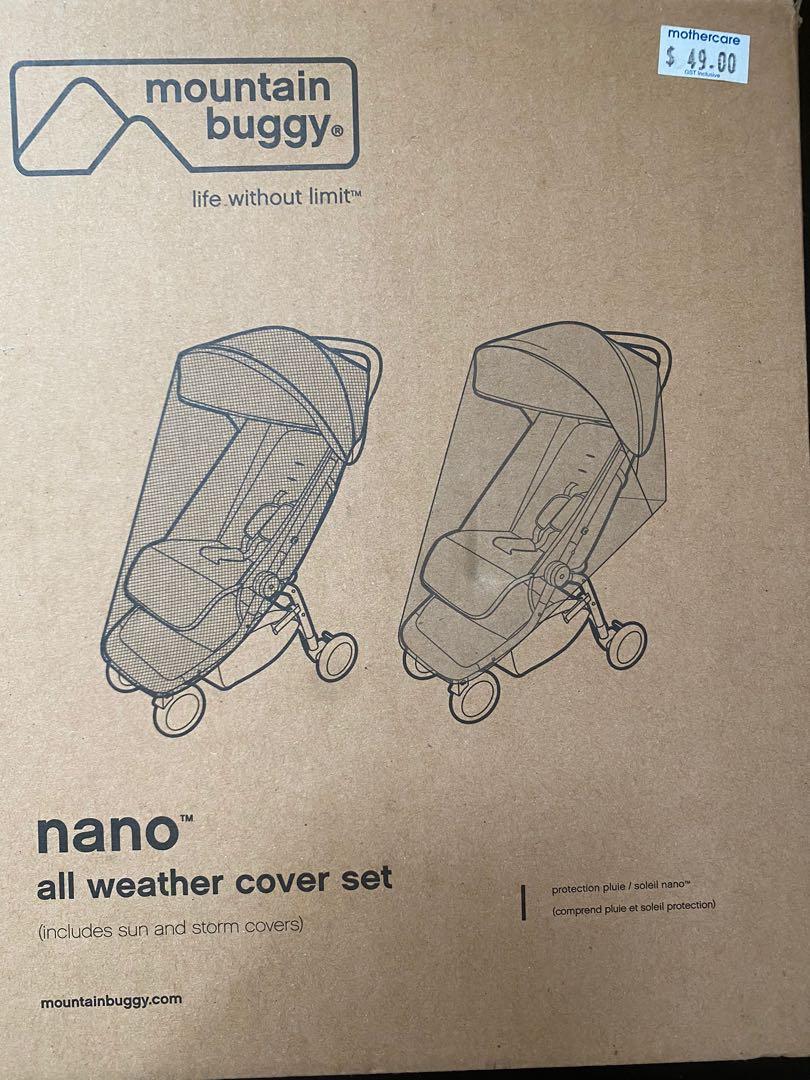 Mountain buggy nano storm sale and sun cover set