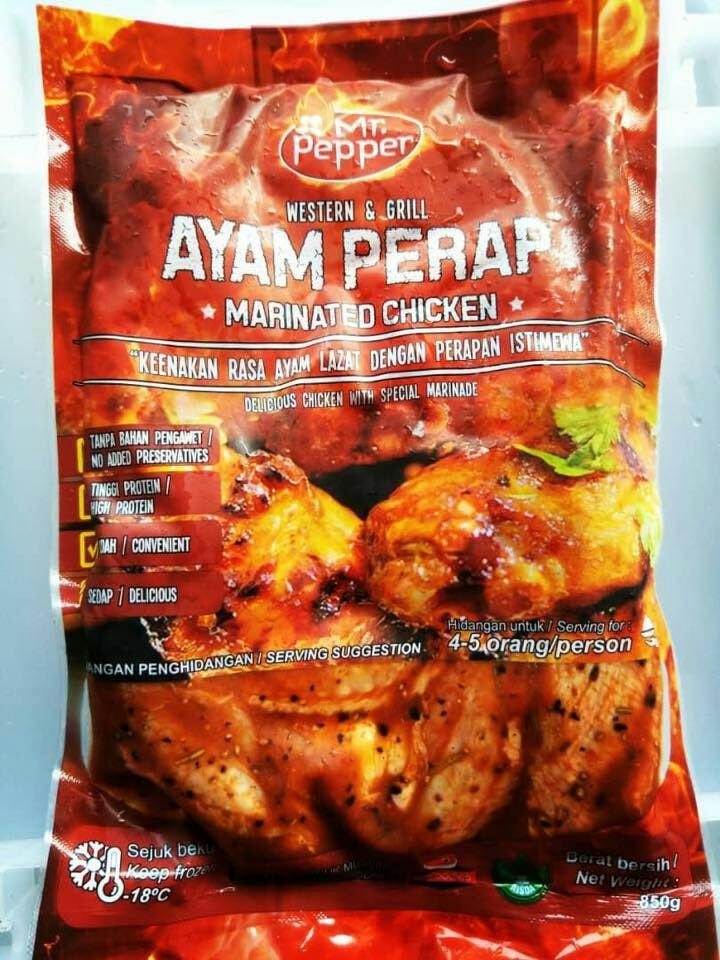 Mr Pepper Kambing And Ayam Perap Food Drinks Packaged Instant Food On Carousell