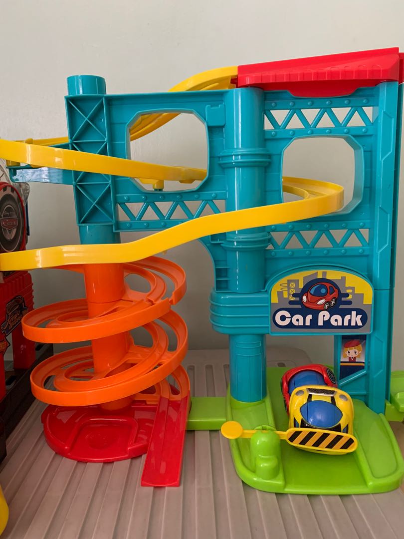 Multi storey car park toy top