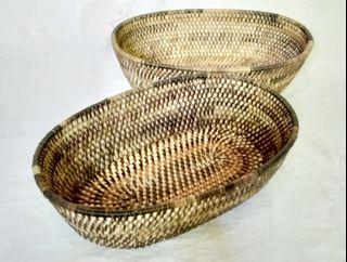 Native Rattan Basket/ Fruit Bowl