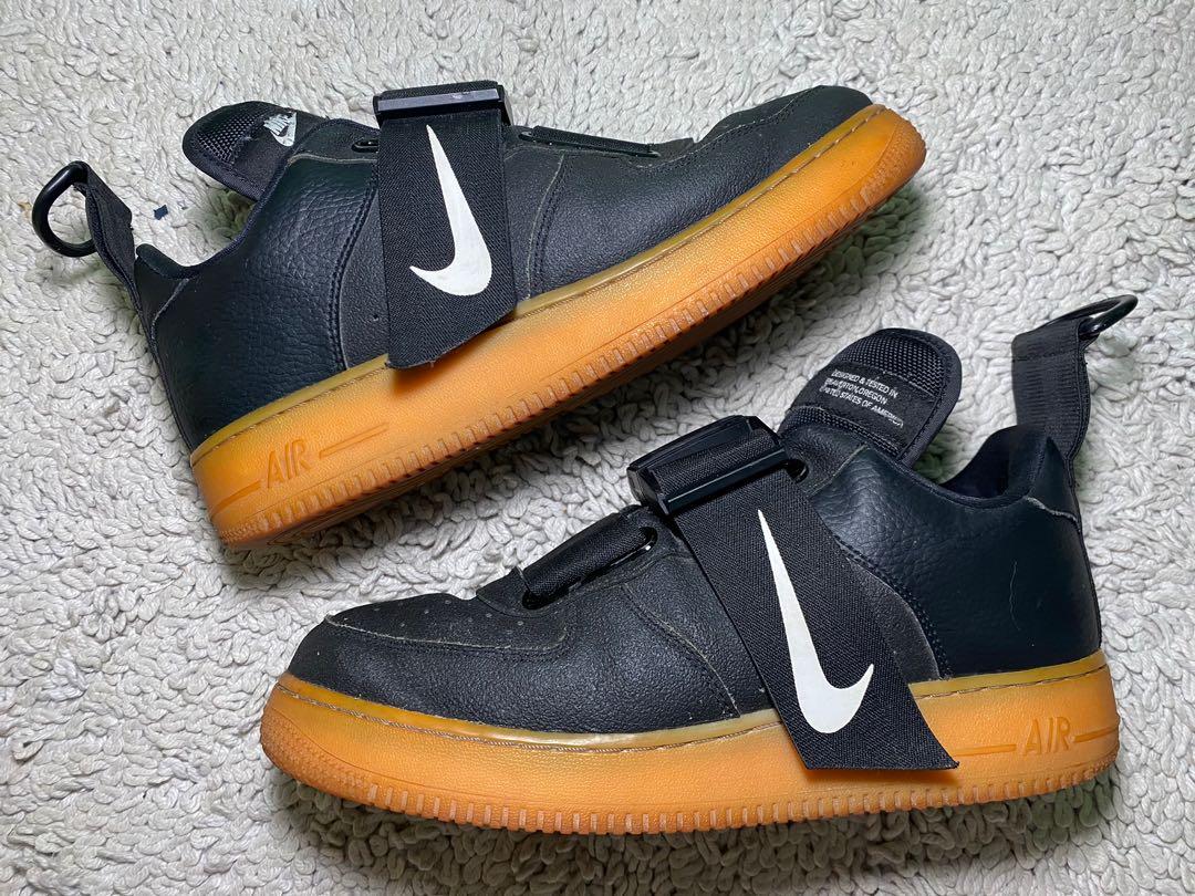 Size+8+-+Nike+Air+Force+1+Utility+Black+Gum for sale online