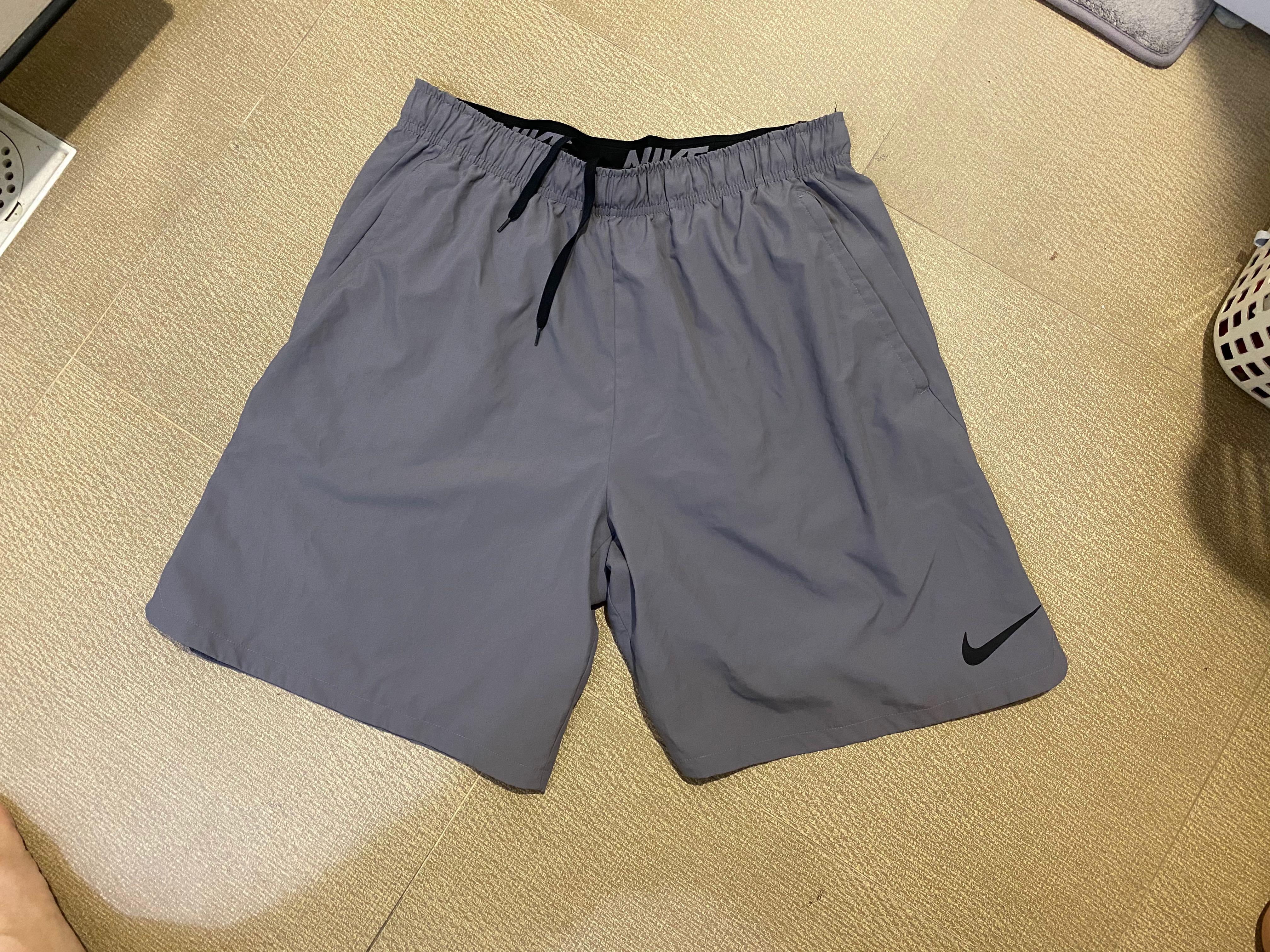 nike grey football shorts