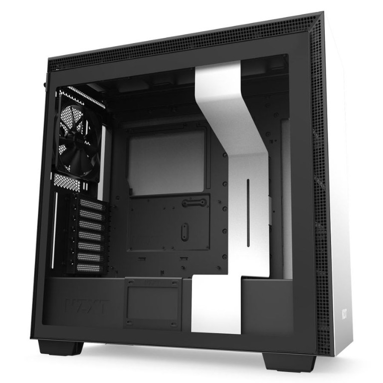 NZXT H710 White ATX Mid-Tower PC Case, Electronics, Computer Parts ...