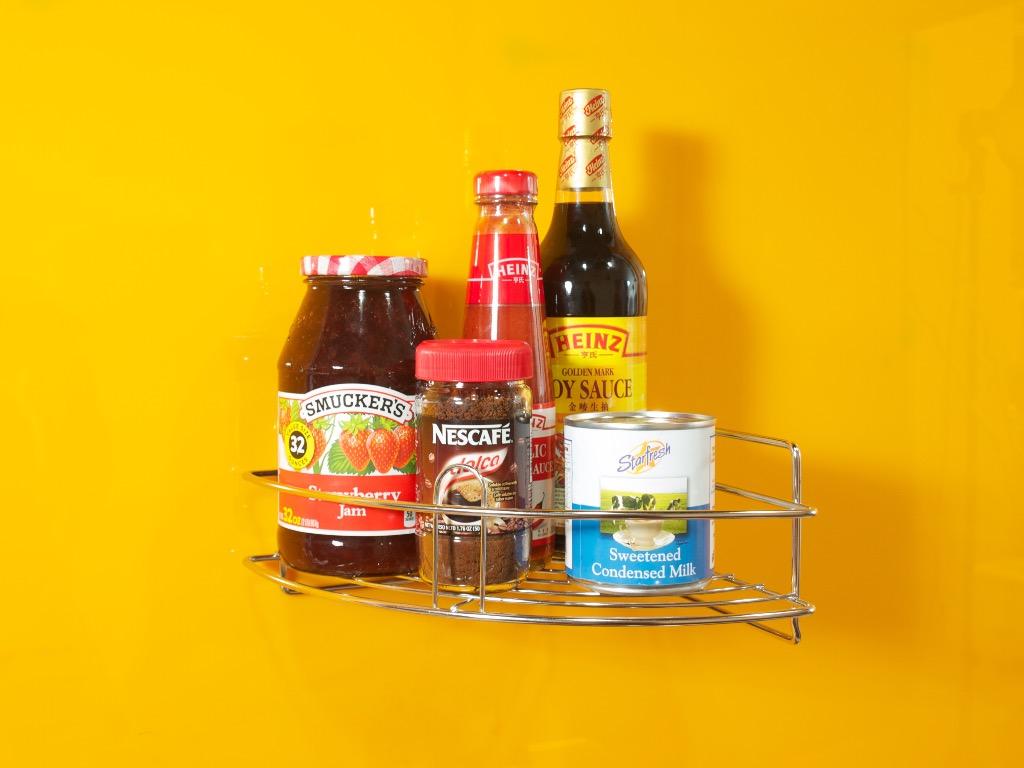 Pasteit (Category: Everything Else) located in Singapore. Submitted by winsonyap83 (Listing ID 1059689620, Image 2). Description: Price : 1 for S$49.00, 2 for S$76.00, 3 for S$93.00 Corner rack : Good for corner especially in kitchen and toilet to hold shower gel bottle. Color: Gloss Silver (304 stainless steel) Dimensions: 22cm radius x H10cm Weight (g): 575 Weight limited(kg): 5.0 Paste-It corner rack is a great way to utilize your vertical spa
