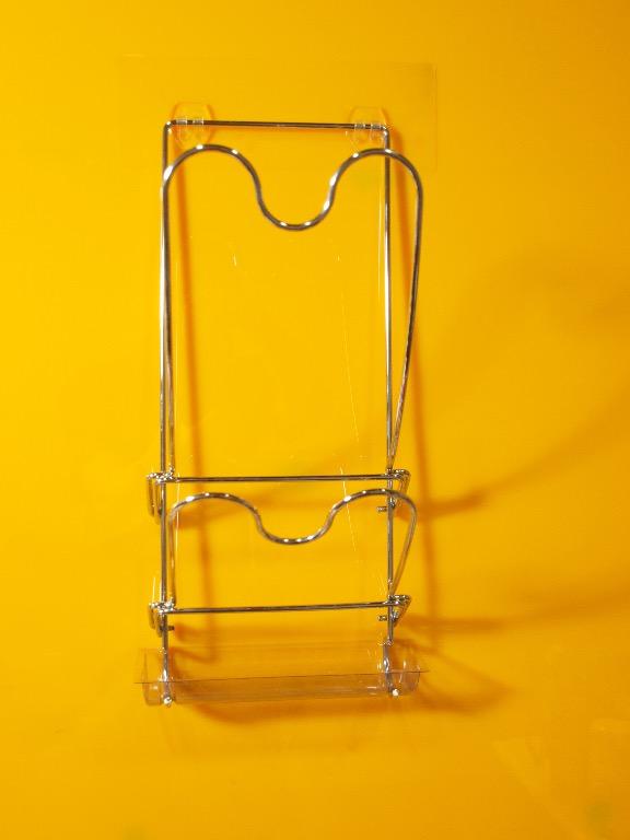 Pasteit (Category: Everything Else) located in Singapore. Submitted by winsonyap83 (Listing ID 1059690601, Image 1). Description: Pot Cover Holder – D6013 Price: 1 for $42.00, 2 for S$70.00, 3 for S$90.00 Material: 304 Stainless Steel Color: Gloss Silver Dimensions: W18cm x H33cm Weight (g): 570 Weight limited(kg): 5.0 Create free space in kitchen and keep the lids for your pots and pans neat and organized with Paste-It pot cover holder. This lid