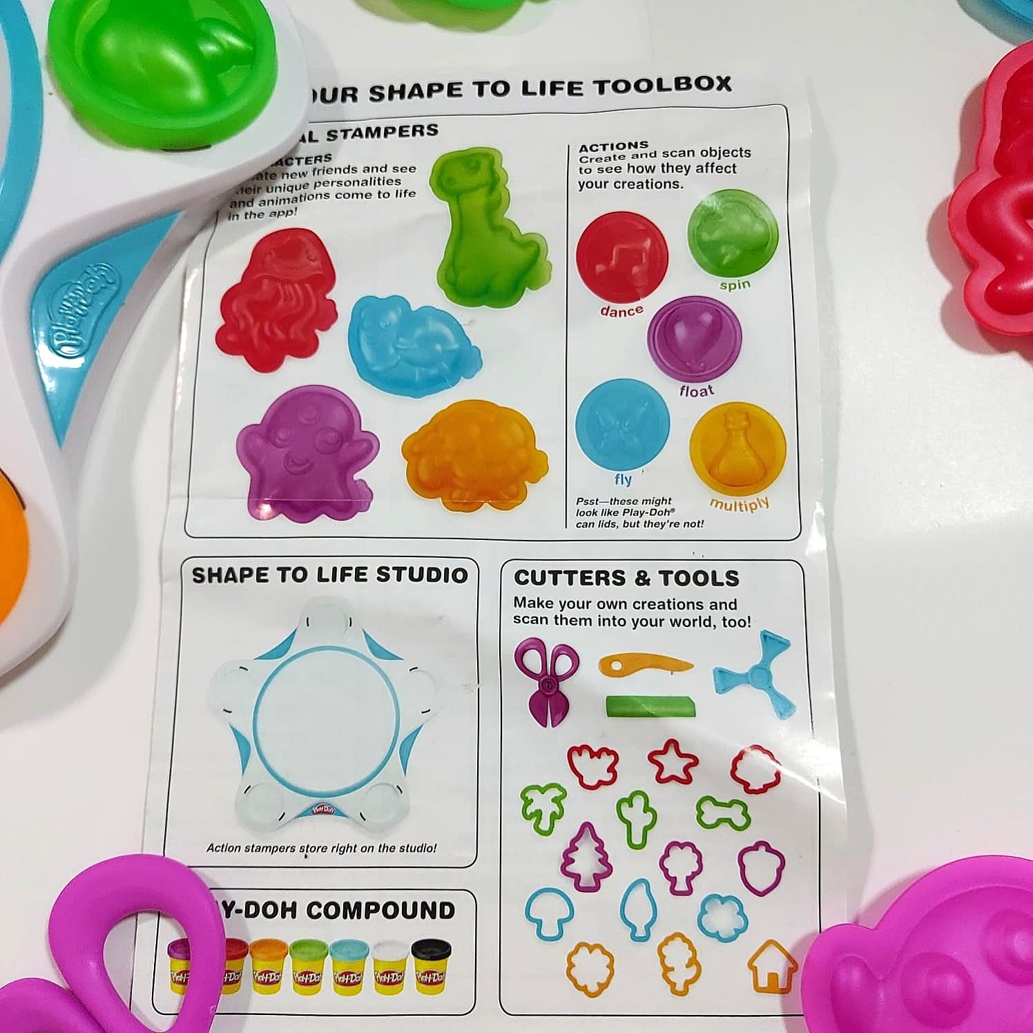 Play doh touch shape to life sales