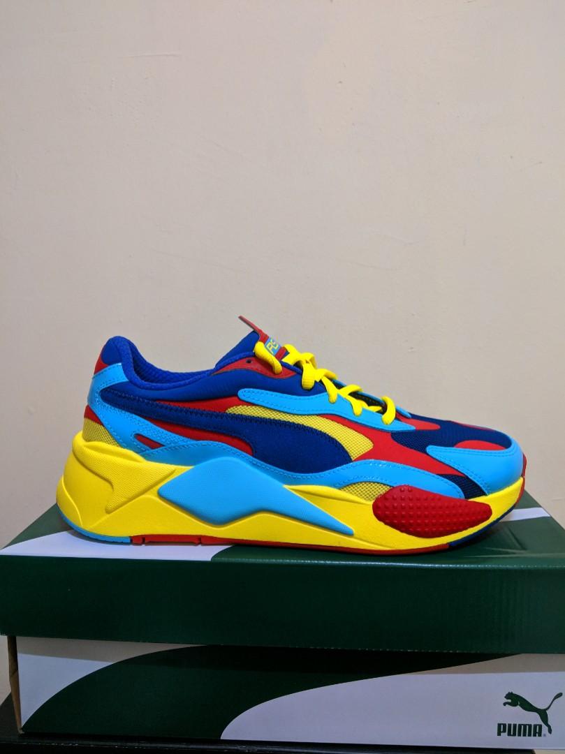 puma rsx plastic sneakers