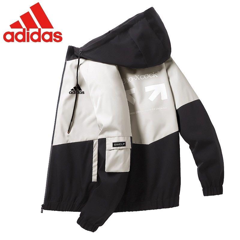 youth adidas zip up jacket