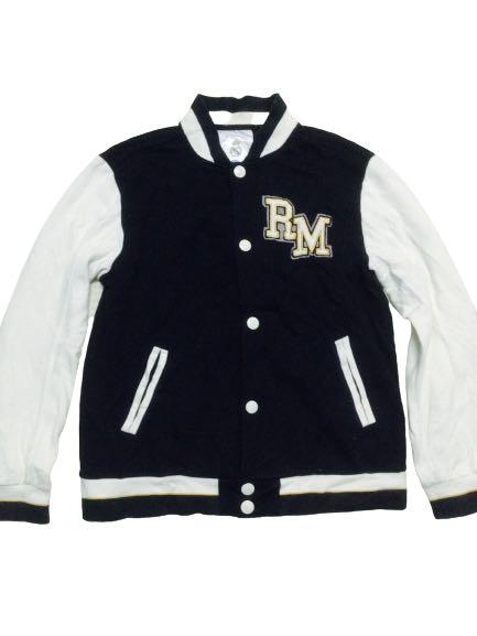 Real madrid varsity jacket sale