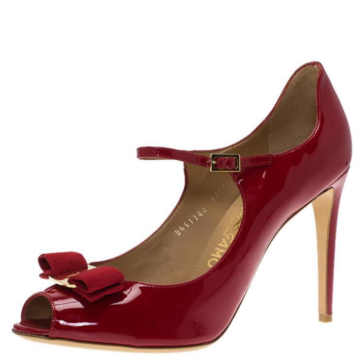 FERRAGAMO - Putting our best foot forward with the irresistible Mary Janes  pumps in blackberry suede set on a tantalizing Refracted Heel ferragamo.site/MaryJaneBlackberry  | Facebook