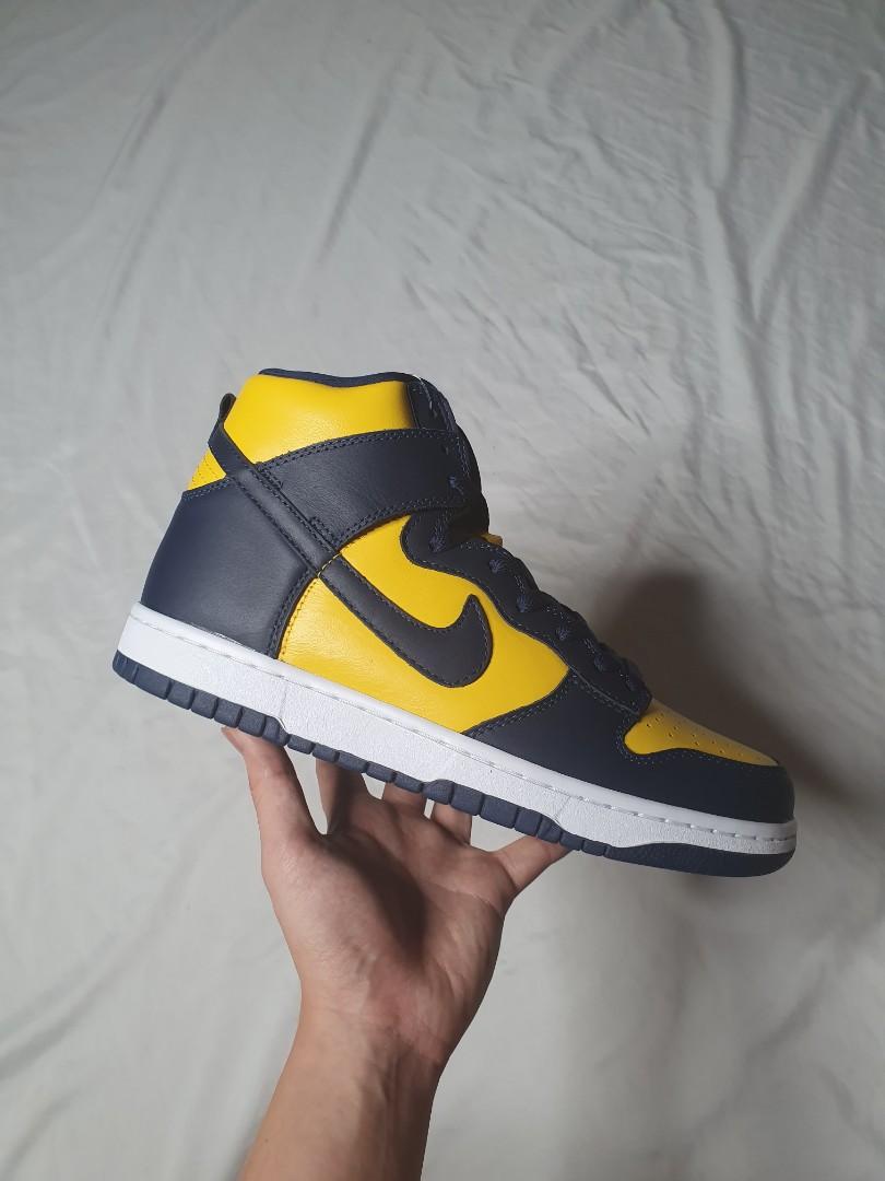 nike sb dunk high yellow