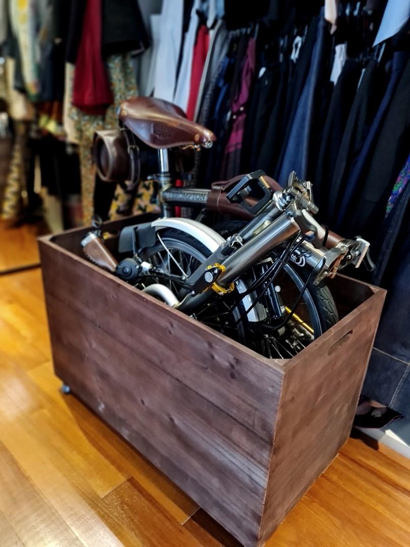 Storage solution for your Brompton collections not kallax Sports Equipment Bicycles Parts Parts Accessories on Carousell
