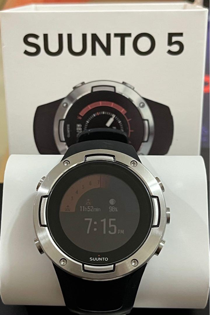 SUUNTO 5 Black Steel Luxury Watches on Carousell