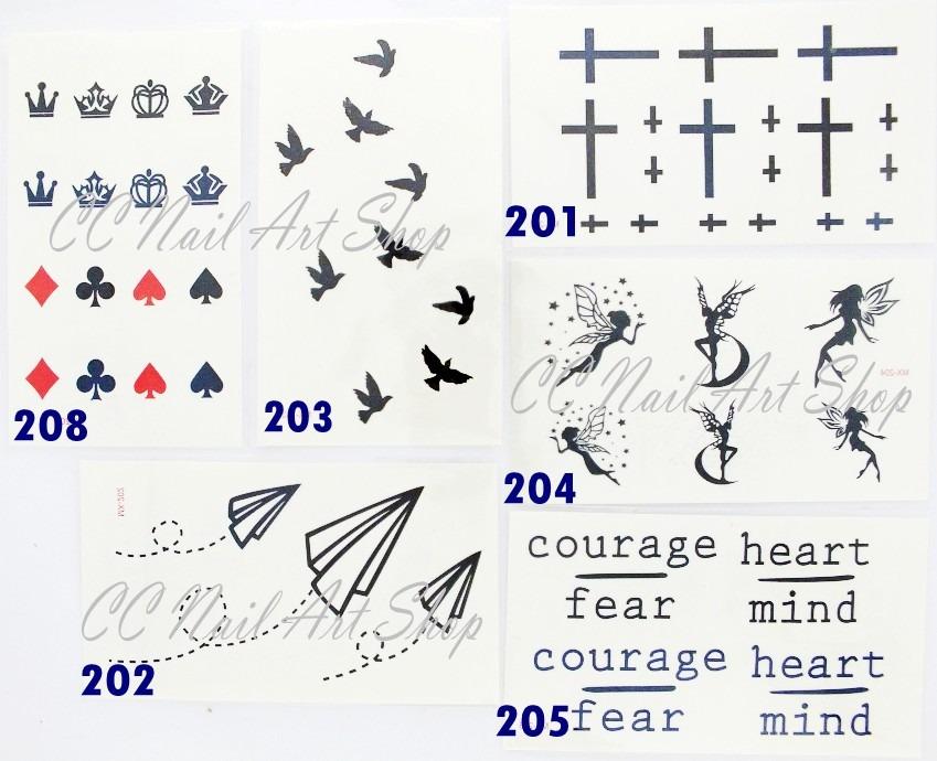 Temporary Flash Tattoo Sticker Body Art Cross Heart Crown Plane Star Fish  Lips Ring Rose Diamond Tree Scar Cut, Beauty & Personal Care, Bath & Body,  Body Care on Carousell