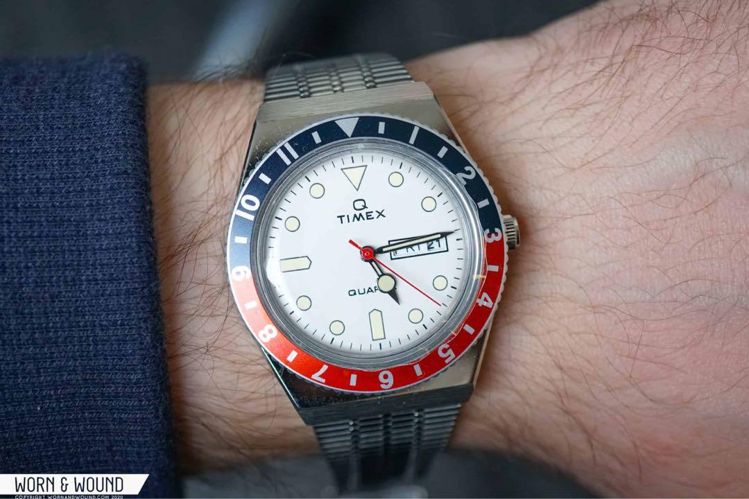 Timex Q White Dial