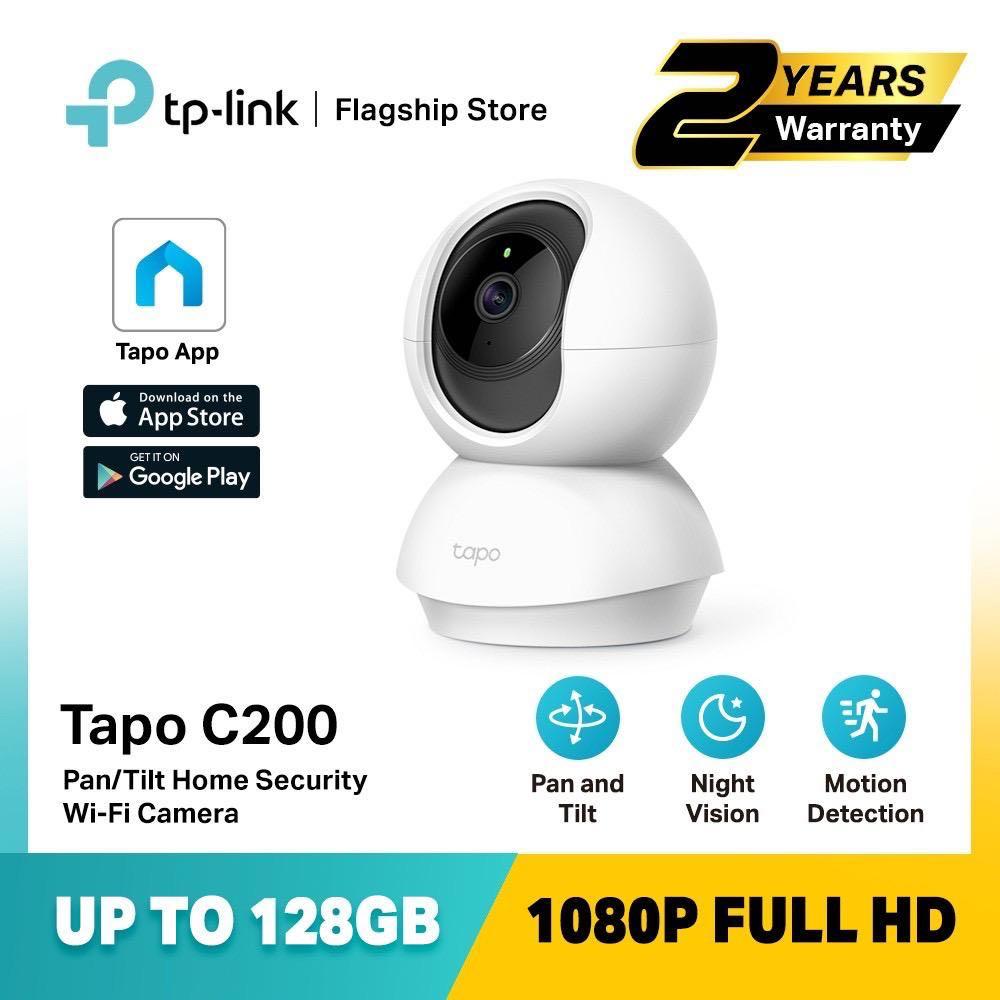 TP-Link Wi-Fi Camera Tapo C200 Pan/Tilt Home Security Wi-Fi Camera