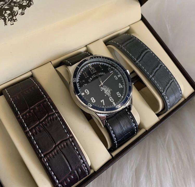 US Polo Assn. Men s Watch 3 Straps