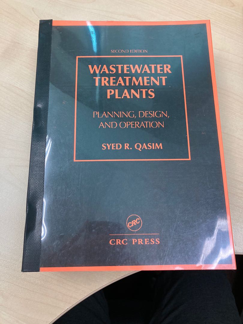 Wastewater Treatment Plant Syed R Qasim, Hobbies & Toys, Books