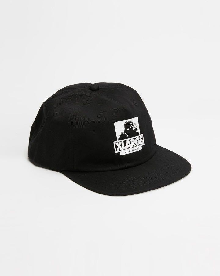 Xlarge 91 Deconstructed 5 Panel Hat Black Men S Fashion Accessories Caps Hats On Carousell