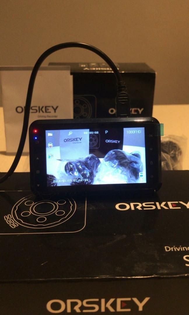 2167) ORSKEY Dash Cam 1080P Full HD Car Camera DVR Dashboard Camera