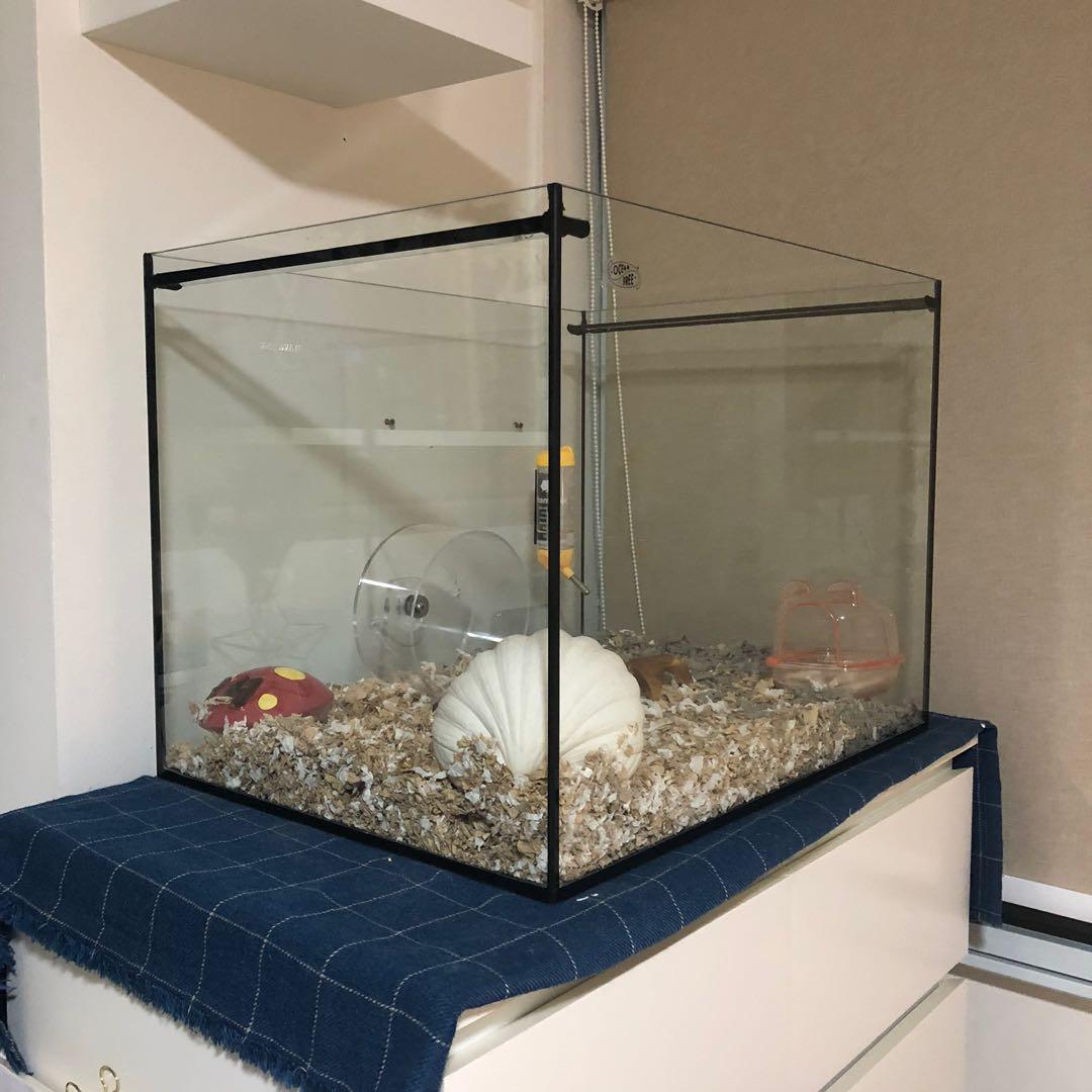 60cm x 45cm Aquarium Tank Hamster Cage Pet Supplies Homes