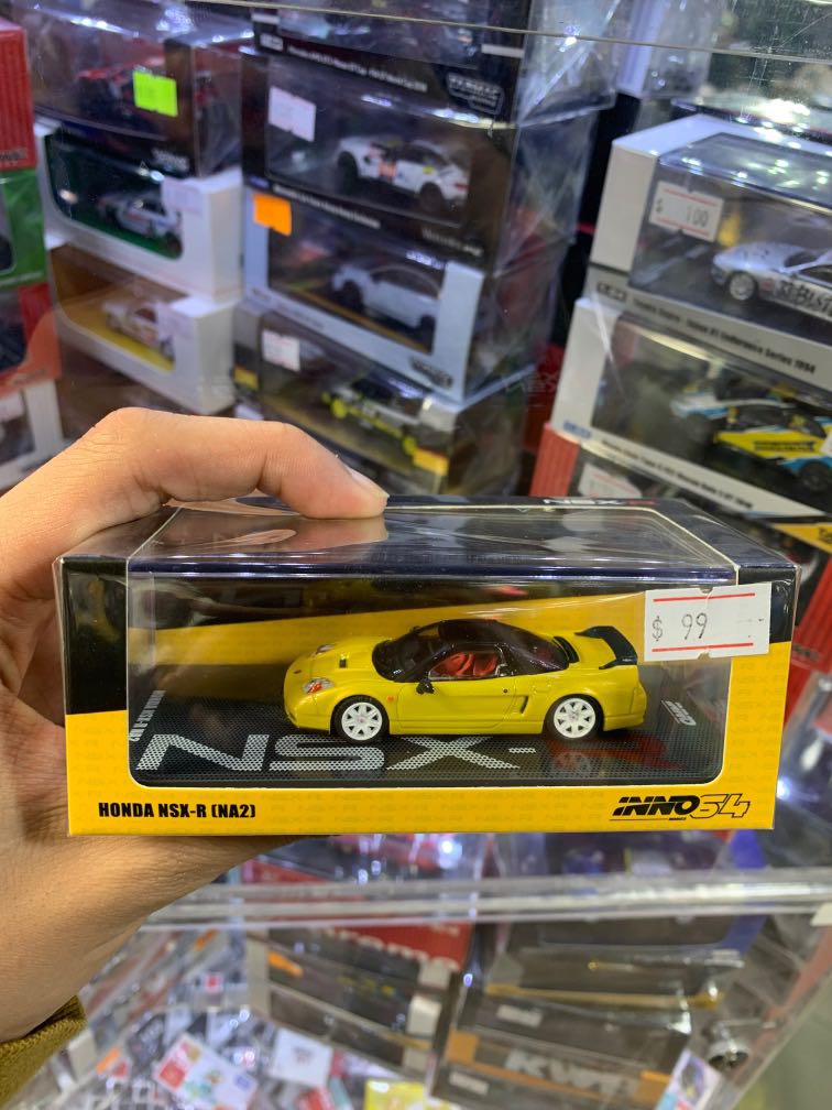 新店開張優惠 Inno64 Honda Nsx R Na2 黃色 連車鈴 玩具 遊戲類 玩具 Carousell