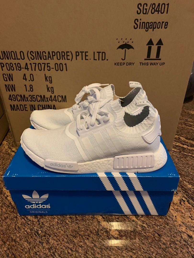 Adidas nmd triple white singapore hotsell