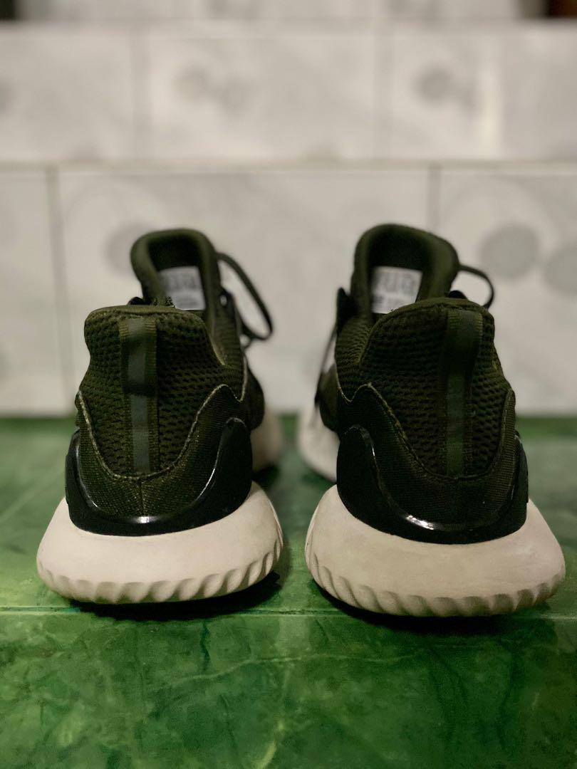 Alphabounce Beyond M Olive green Men s Fashion Footwear Sneakers on Carousell