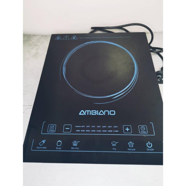Ambiano clearance induction cooker