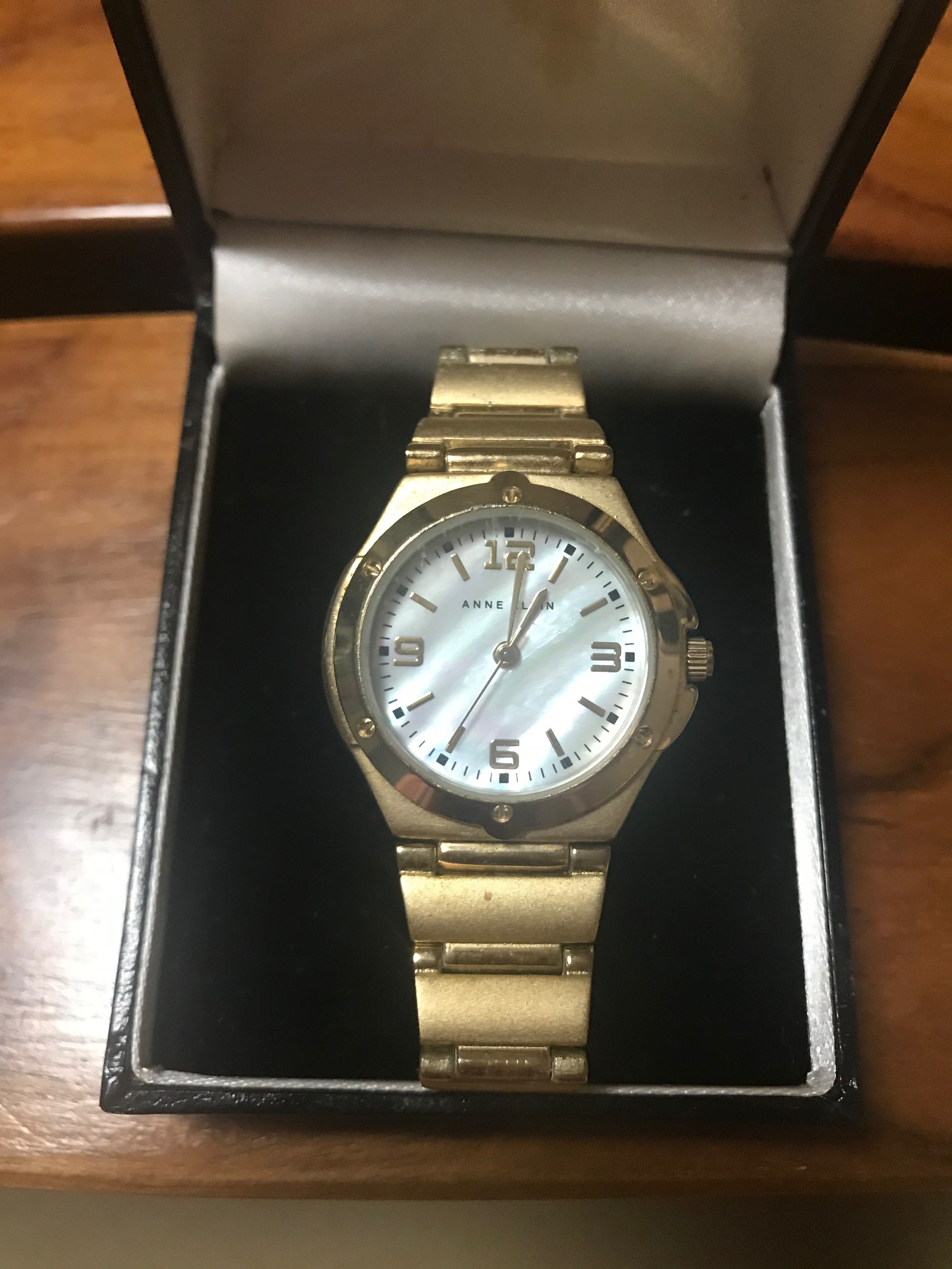 anne klein diamond watch y121e