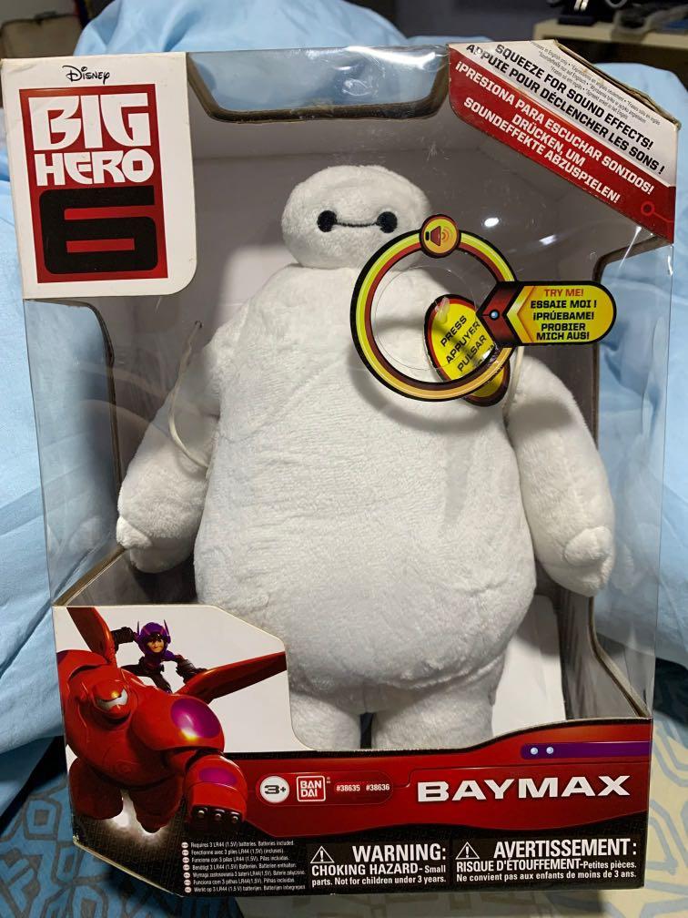 Talking baymax toy hot sale