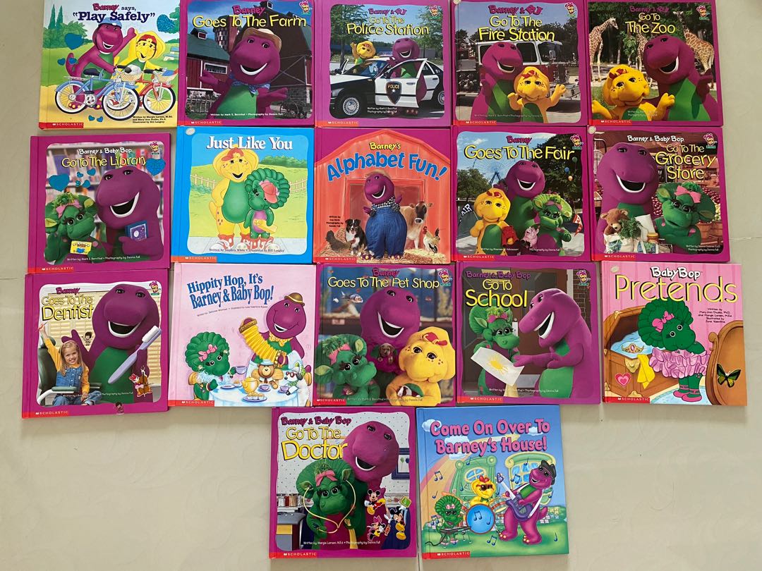 Barney, BJ and Baby bop, Hobbies & Toys, Books & Magazines, Children's ...