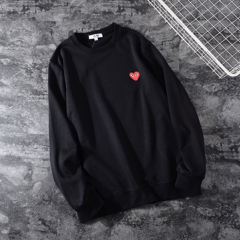 CDG long sleeves comme des garcons crewneck