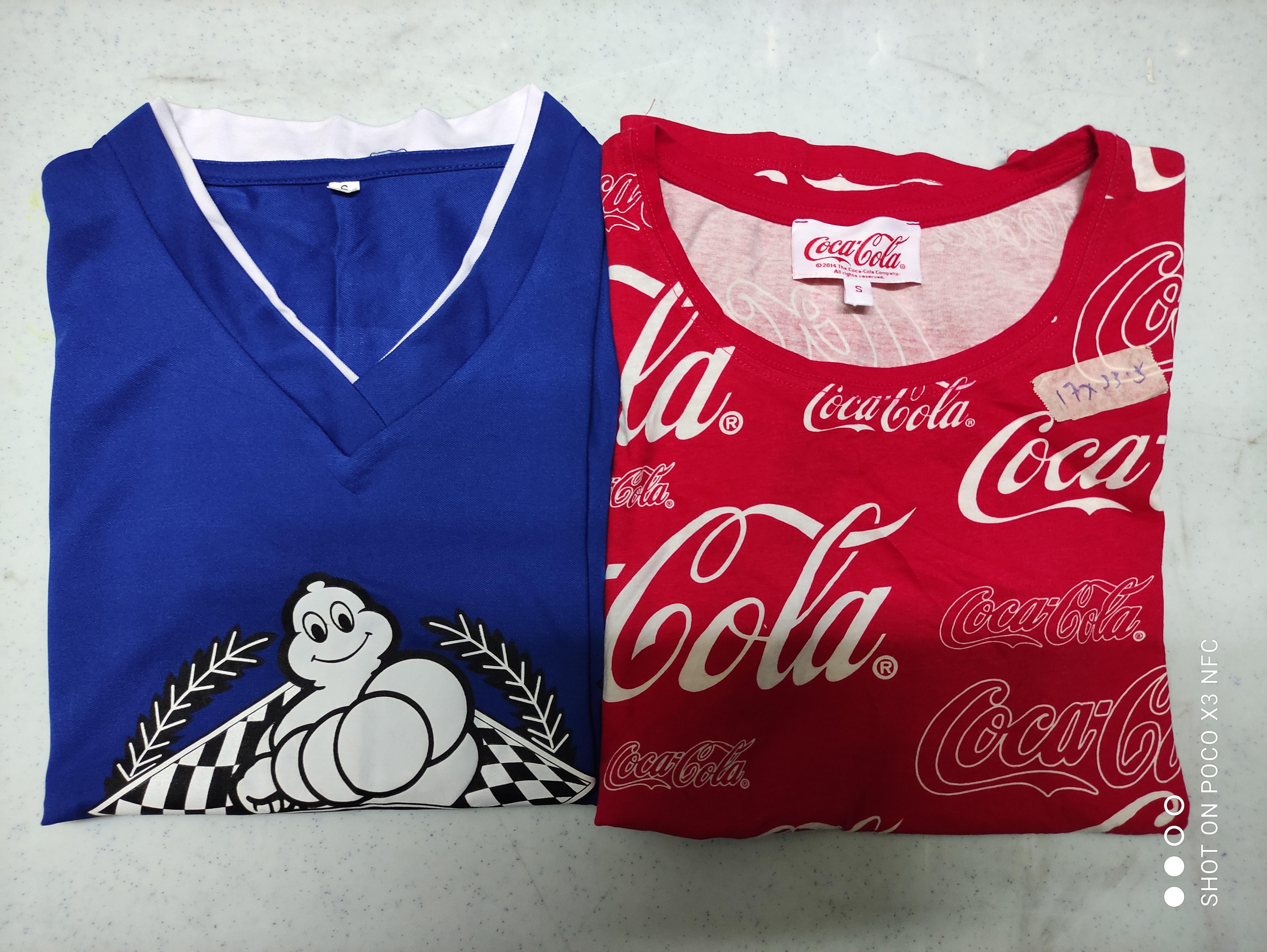 Coca cola and Michelin shirt, Women's Fashion, Tops, Longsleeves on ...