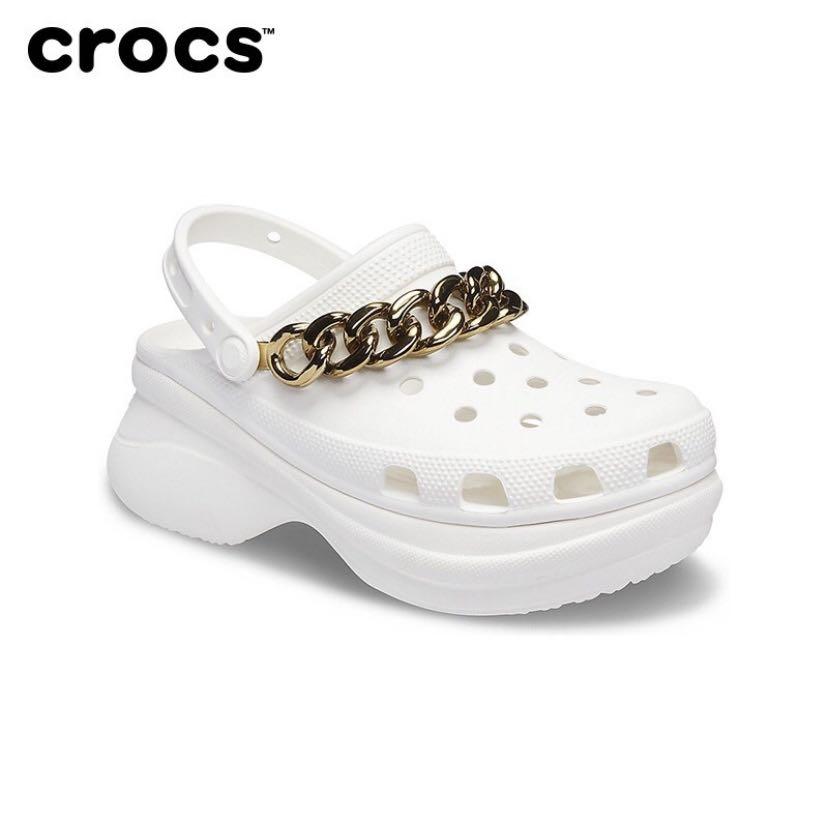 sequin bae crocs