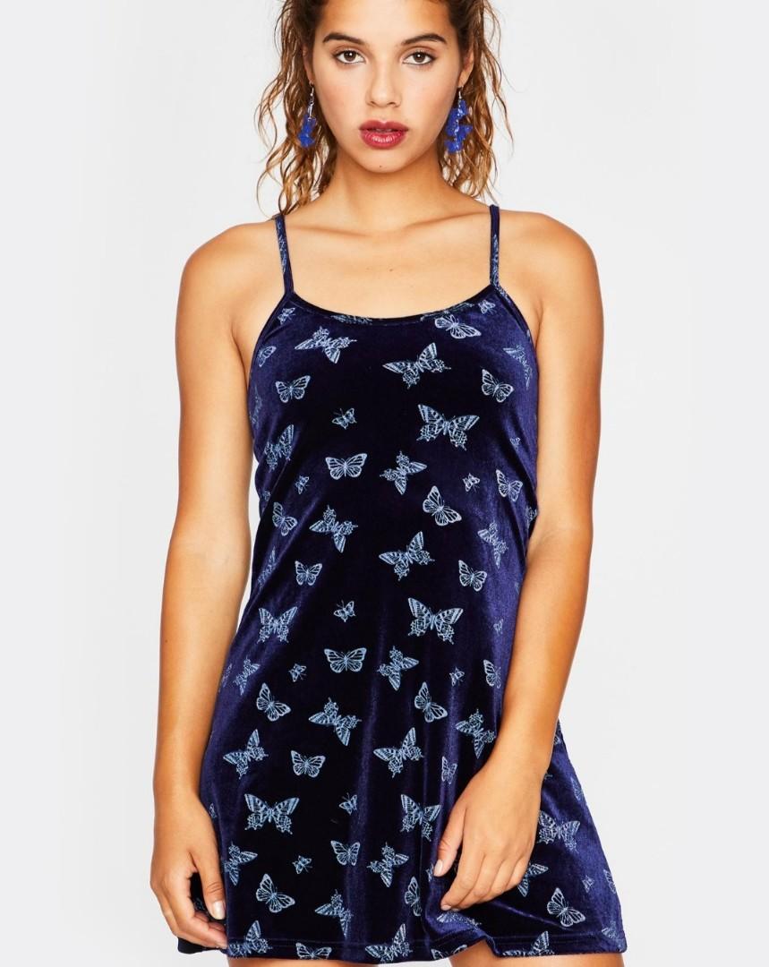 Dolls kill butterfly top dress