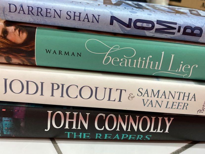 English Novels Zom B Beautiful Lies Between The Lines The Reapers Darren Shan Jessica Warman Jodi Picoult John Connolly Books Stationery Books On Carousell