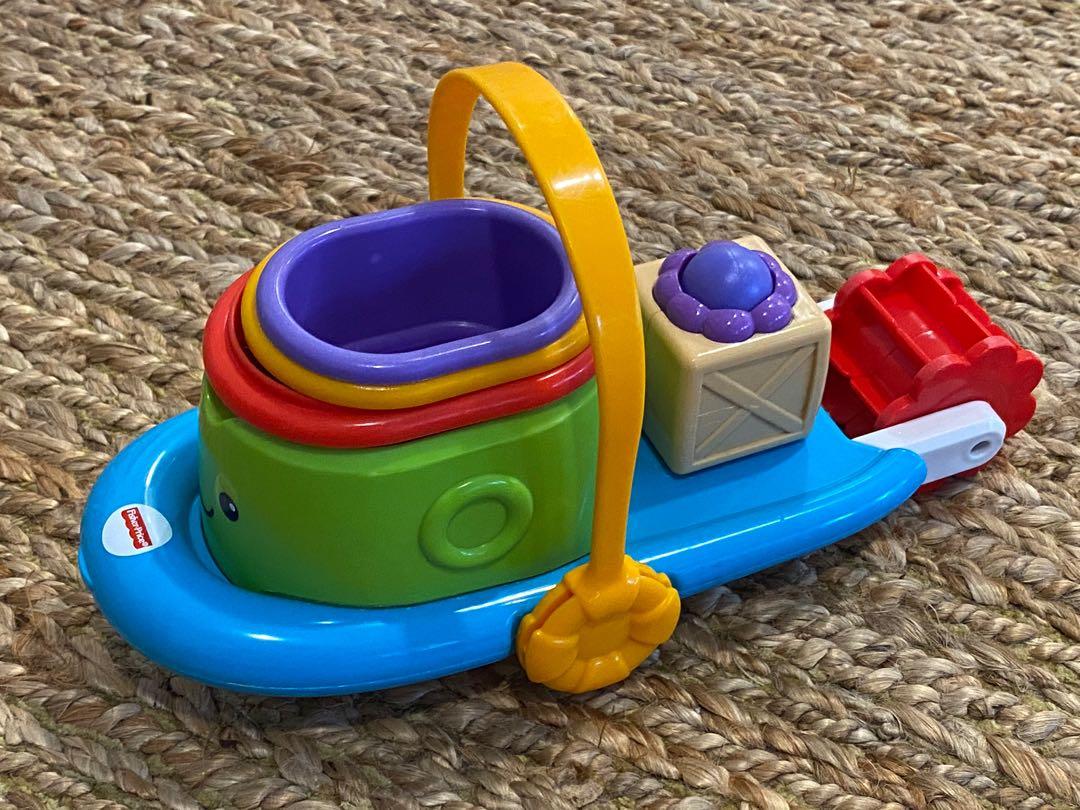 Fisher price top stackin tubtime boat