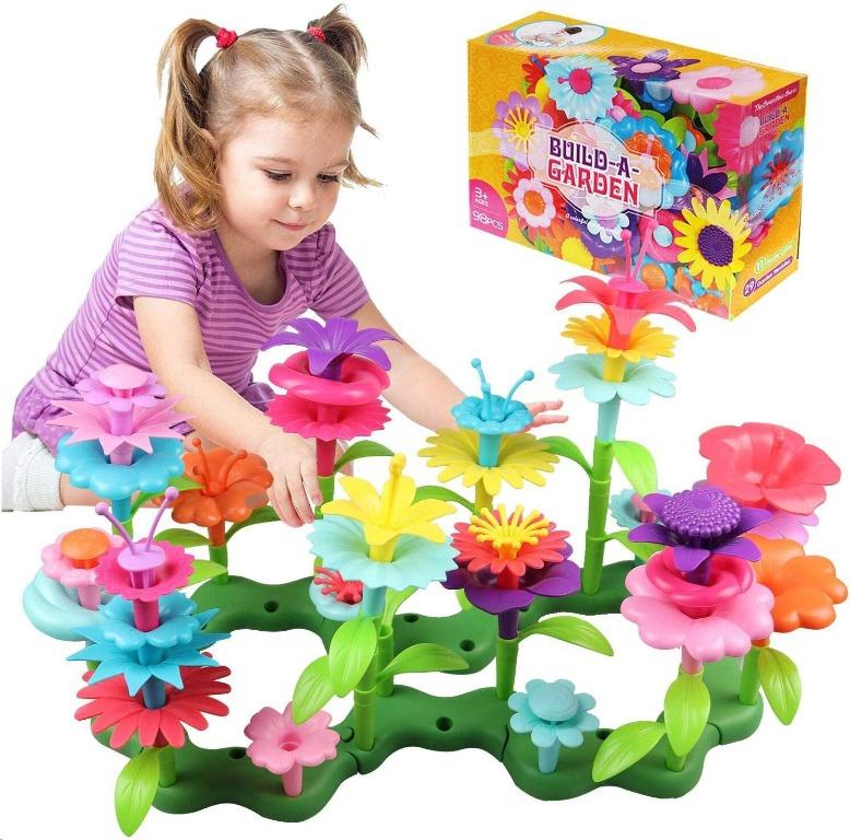 flower building toy set