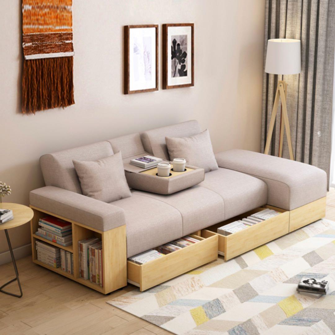 Free Makino Storage Sofa Bed