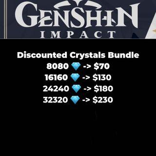 Genshin Crystals Genshin Impact Genesis Crystals Cheapest Top Up