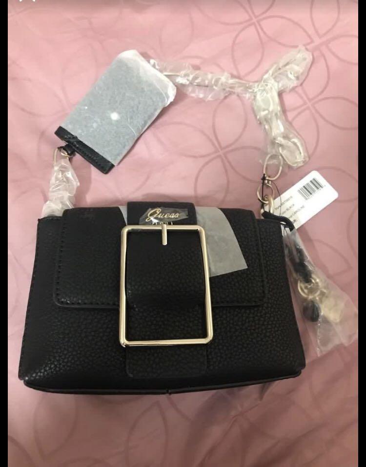 Guess Caroline shoulder bag Women s Fashion Bags Wallets