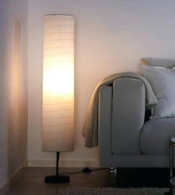 IKEA HOLMO Floor Lamp With LED Bulb 